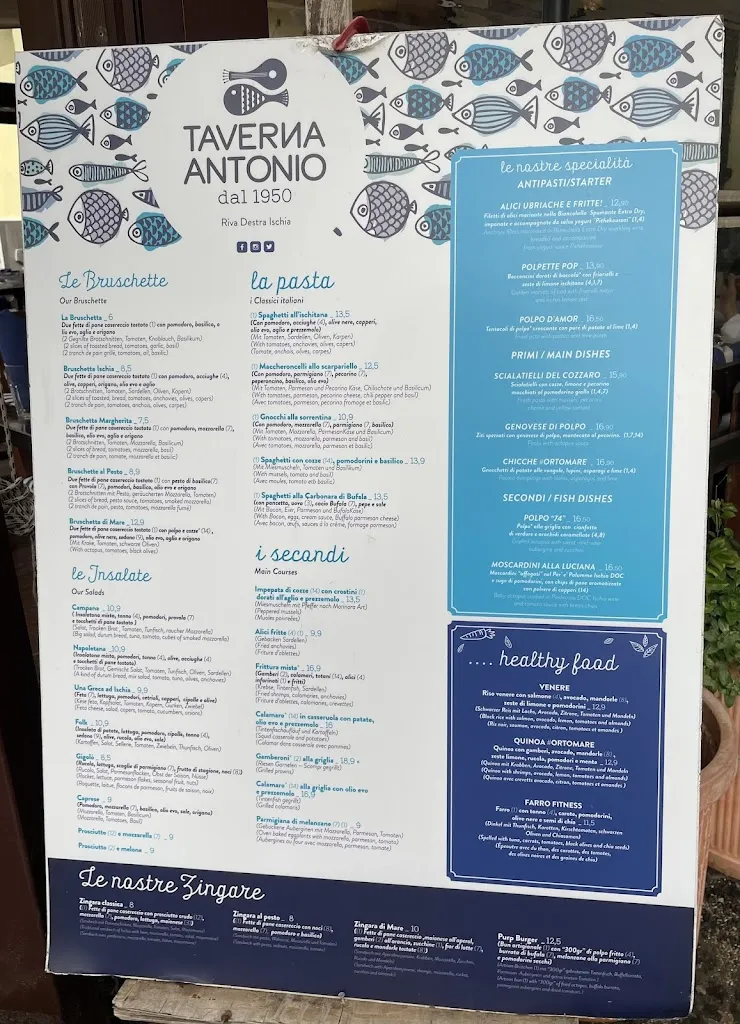 Menu_Taverna Antonio_Ischia Porto_image_1