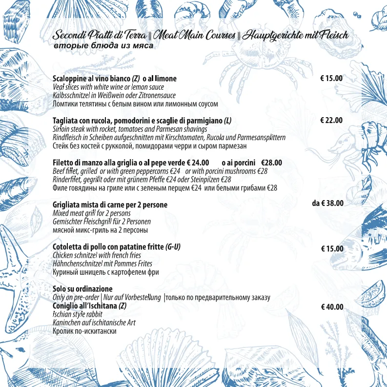 Menu_Aenaria Beach_Ischia Porto_image_2