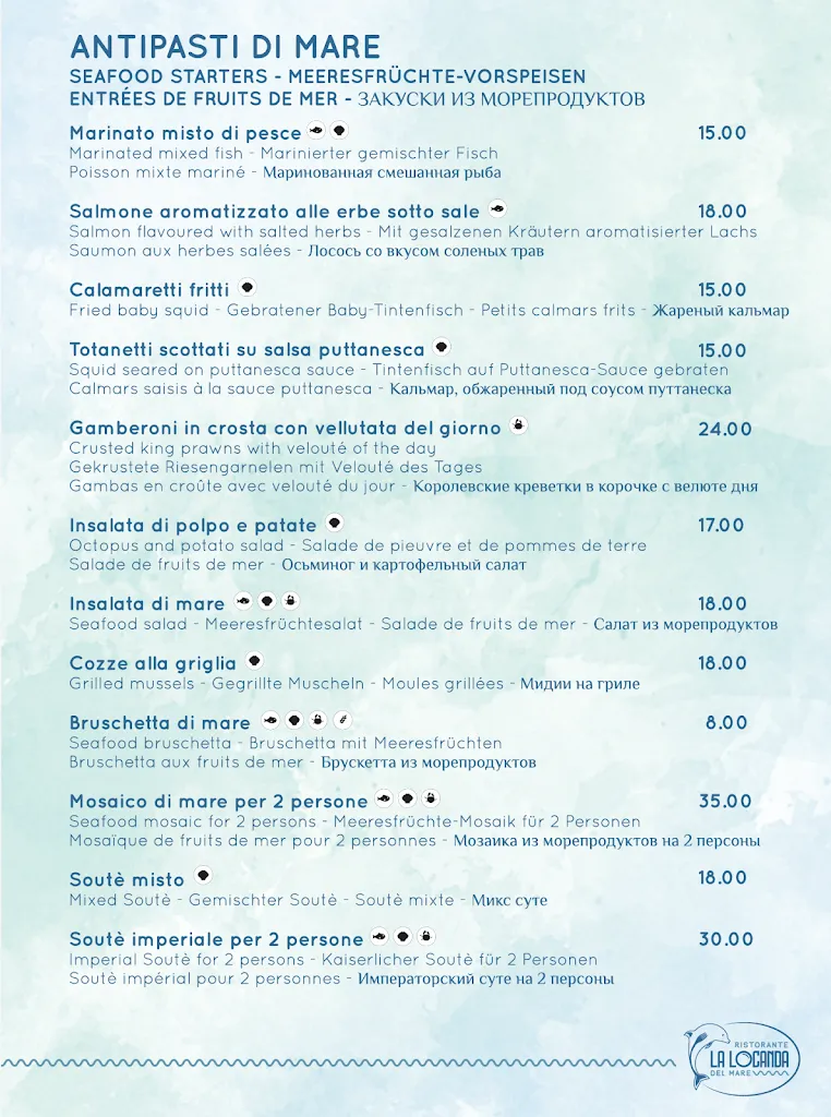Menu_Ristorante - La Locanda del Mare_Ischia Porto_image_1