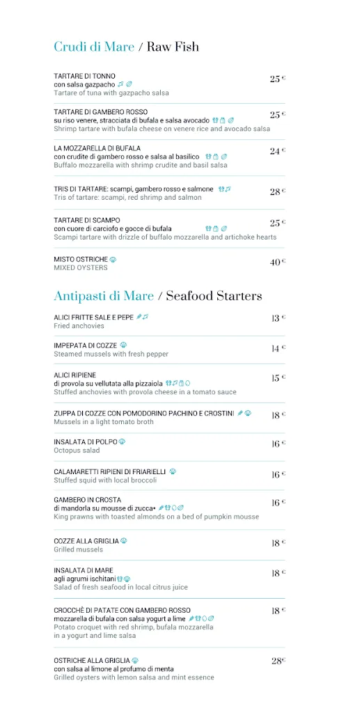 Menu_‘a Paranza Sea Restaurant_Ischia Porto_image_1