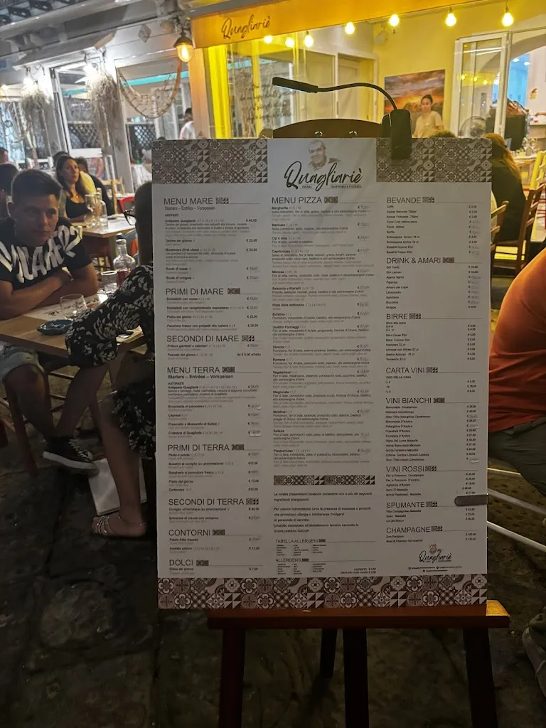 Menu_Quagliariè Trattoria Pizzeria_Ischia Porto_image_4