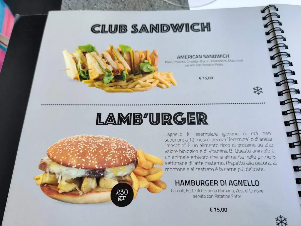 Menu_Dal Tramonto all'Alba Braceria/Hamburgeria_Marina di San Vito_image_1