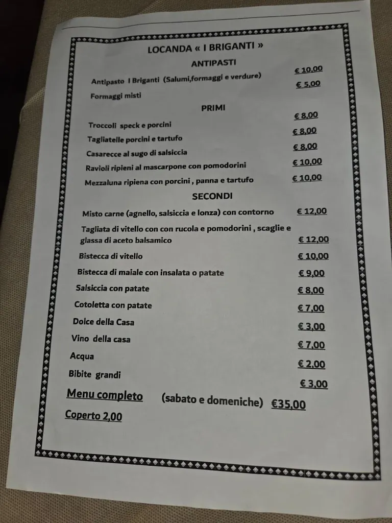 Menu_Locanda dei briganti_Letino_image_1