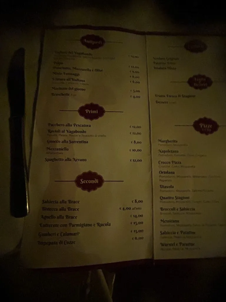 Menu_Il Vagabondo Di Bosco Giovanni & C. Sas_Lettere_image_1