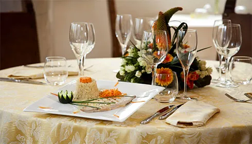 Qui Rido restaurant in Lustra