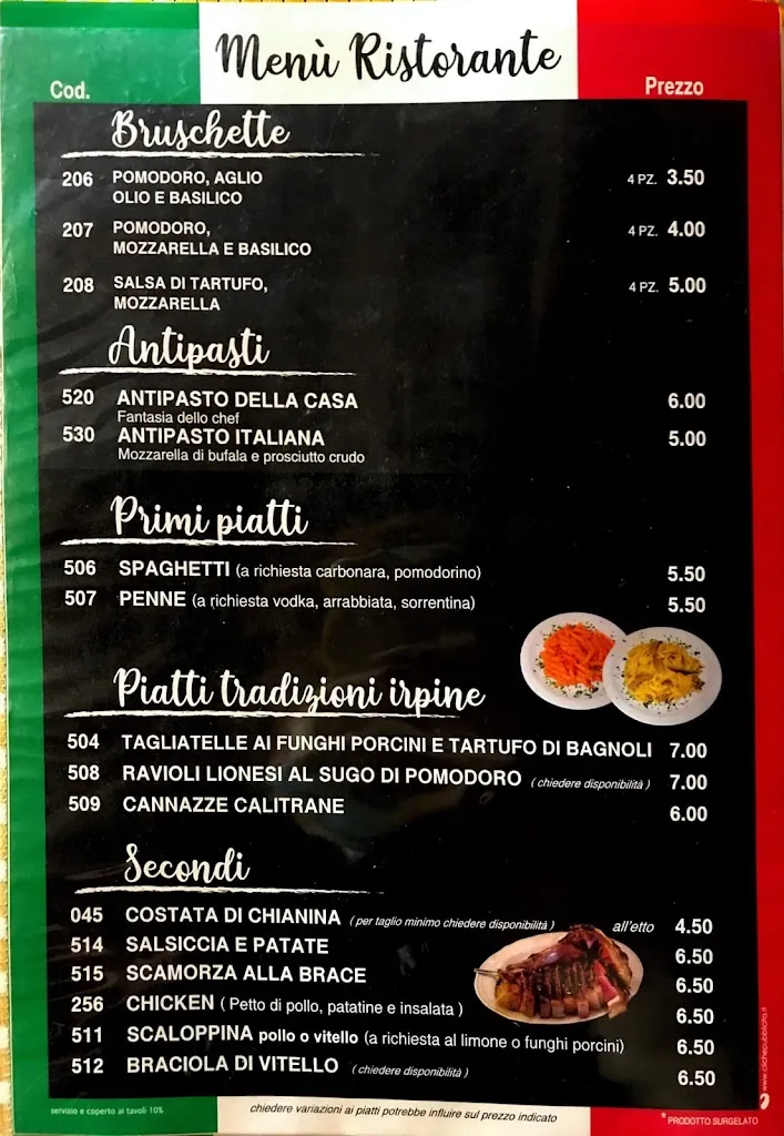Menu_Memphis Pub Pizzeria_Lioni_immagine_1