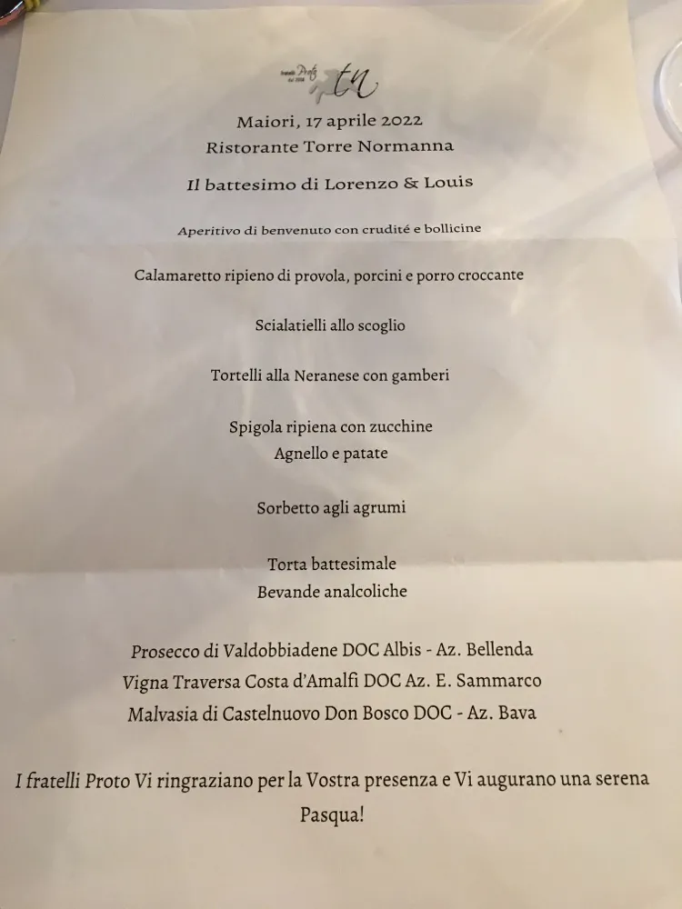 Menu_Ristorante Torre Normanna_Maiori_immagine_1