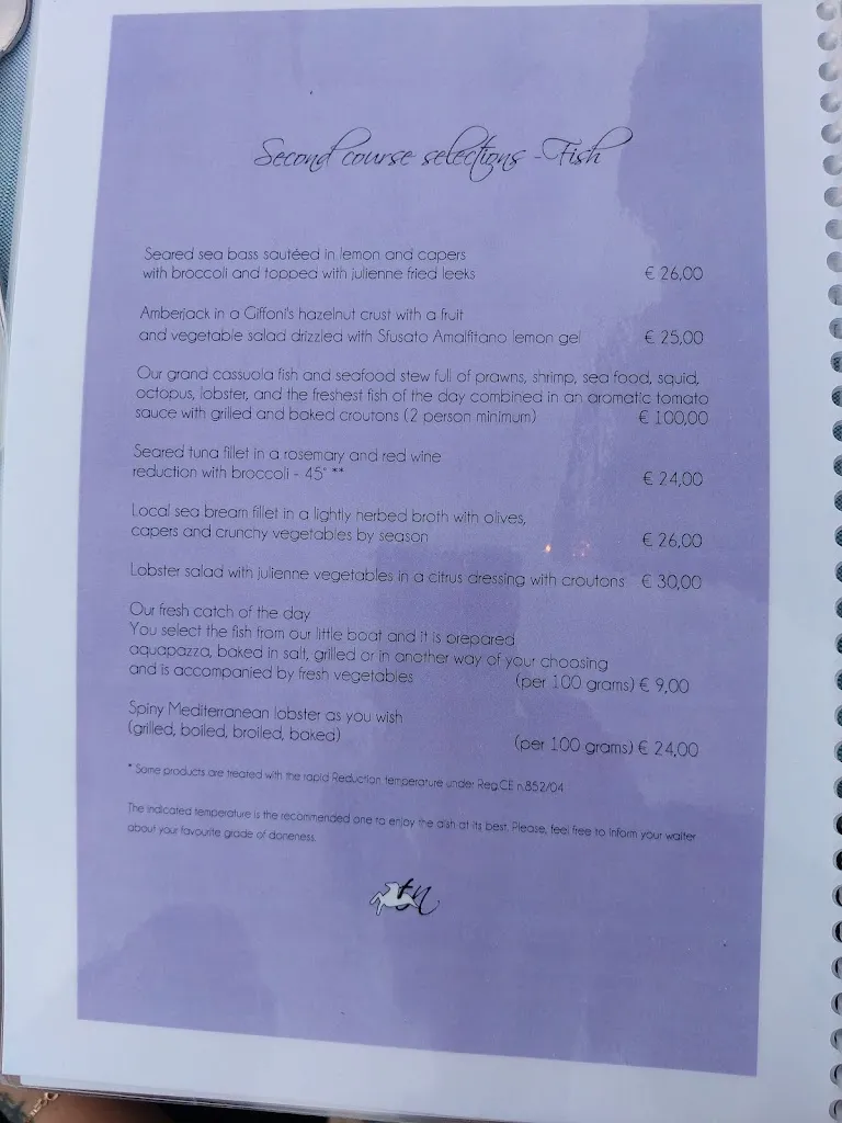 Menu_Ristorante Torre Normanna_Maiori_immagine_3