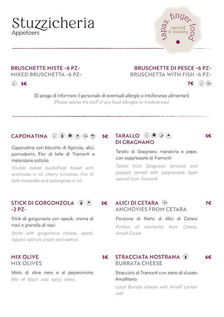 Menu_Divin Baguette -Amalfi Coast_Maiori_image_3