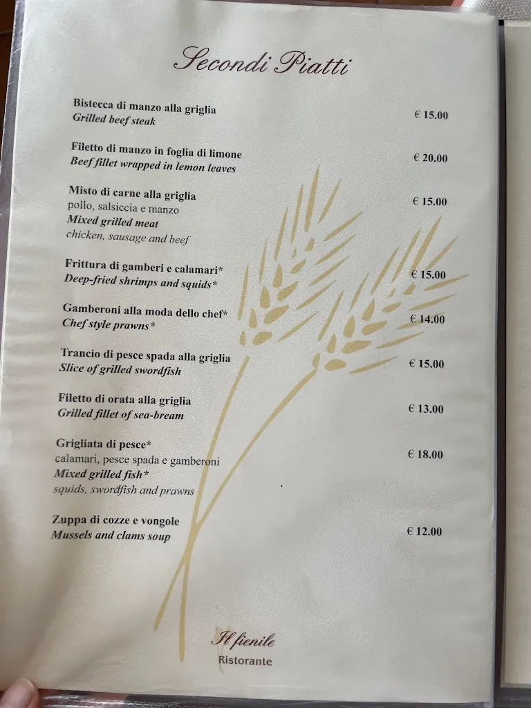 Menu_Il Fienile_Massa Lubrense_image_2