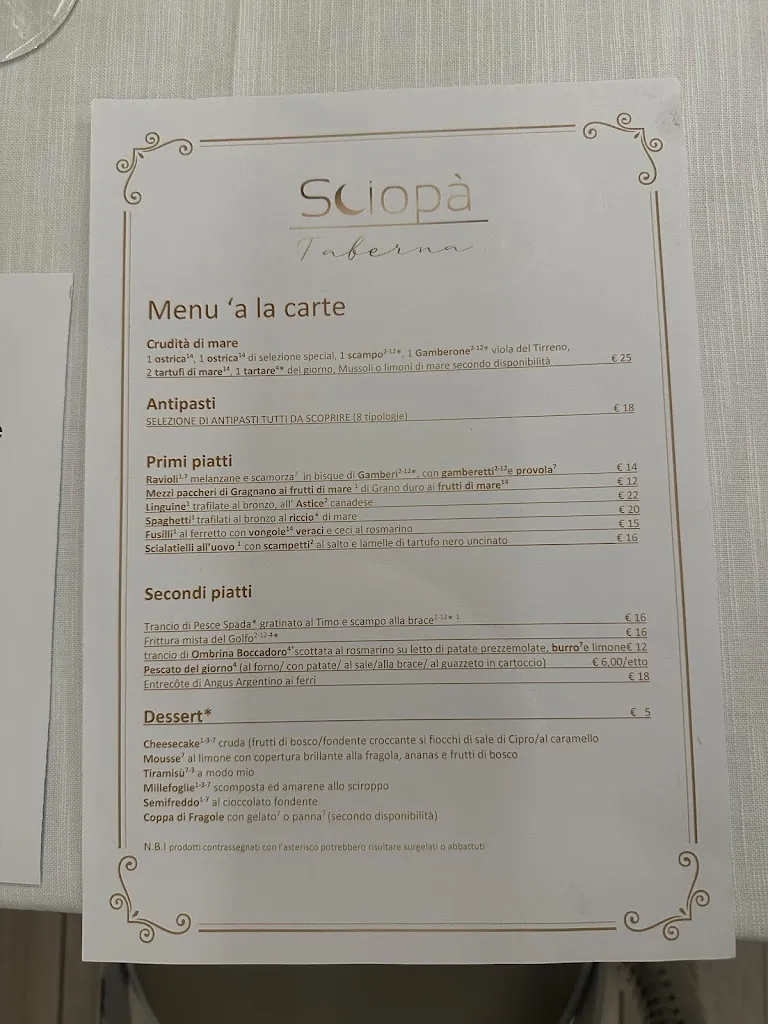 Menu_Taberna Sciopà_Masseria Vecchia Ovest_image_1