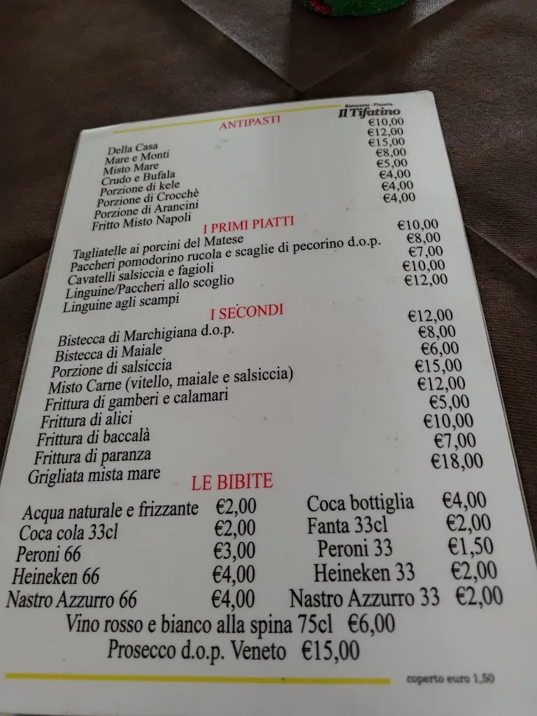 Menu_Ristorante Il Tifatino_Maddaloni_image_1