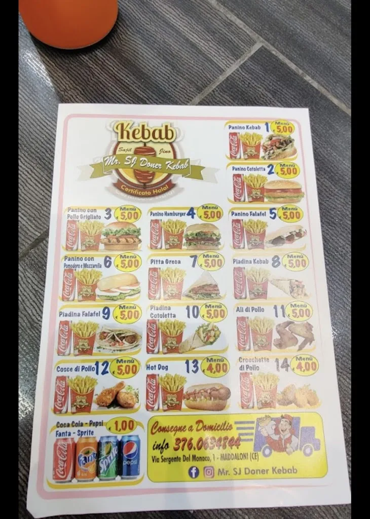 Menu_Mr. SJ DONER KEBAB_Maddaloni_immagine_1