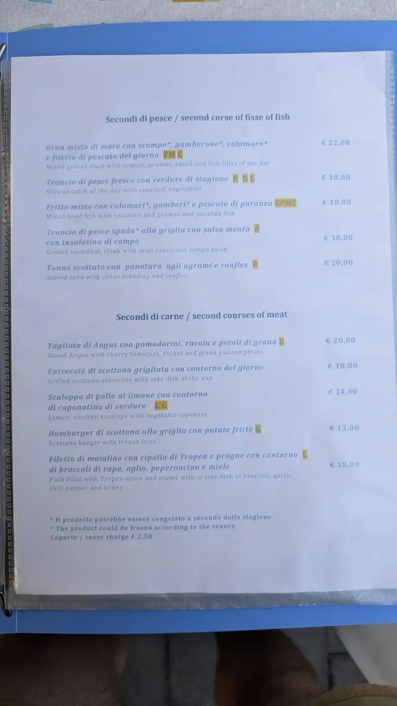 Menu_Hostaria del Corso_Minori_image_1