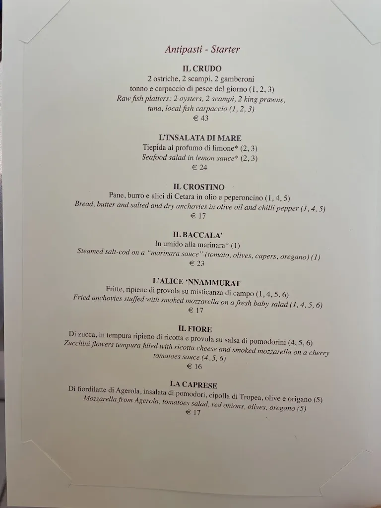 Menu_Ristorante Giardiniello Minori - Costa d’Amalfi_Minori_image_1