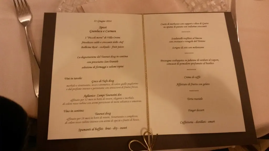 Menu_Mirabella Hotel Ristorante_Mirabella Eclano_image_2