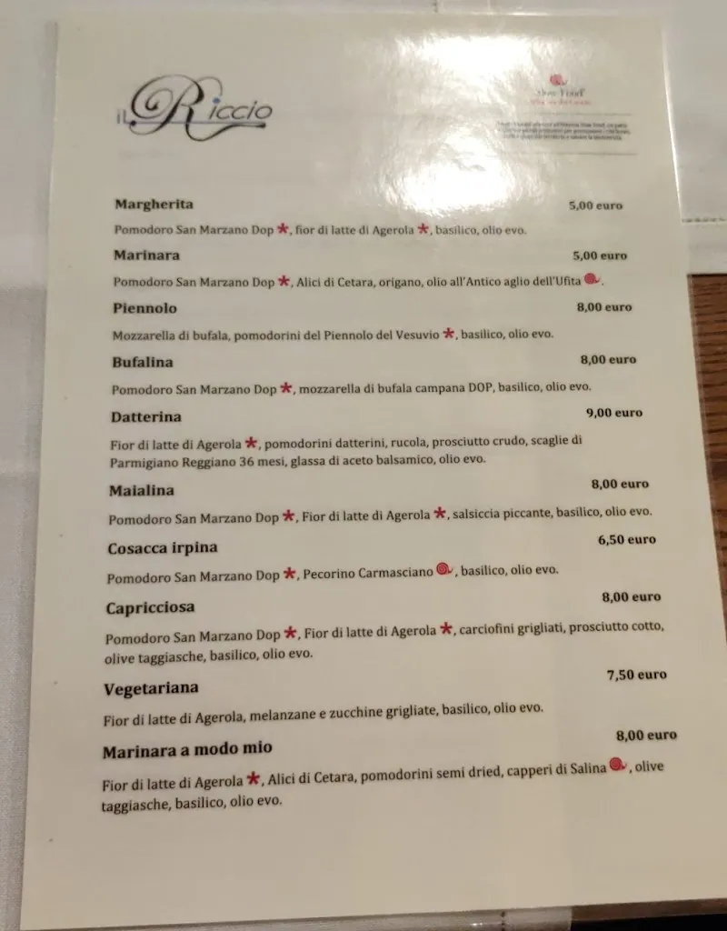 Menu_Il Riccio Ristorante_Mirabella Eclano_immagine_1