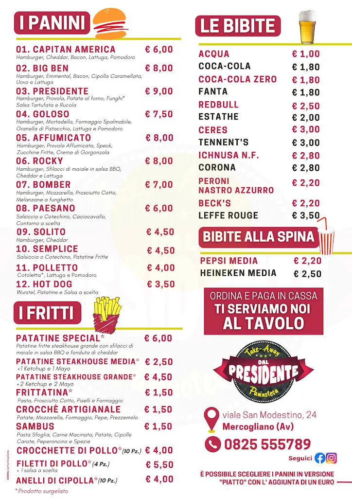 Menu_Dal Presidente_Mercogliano_image_1