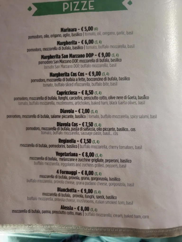 Menu_Onda Verde Pizzeria Da Finistone_Mondragone_image_1