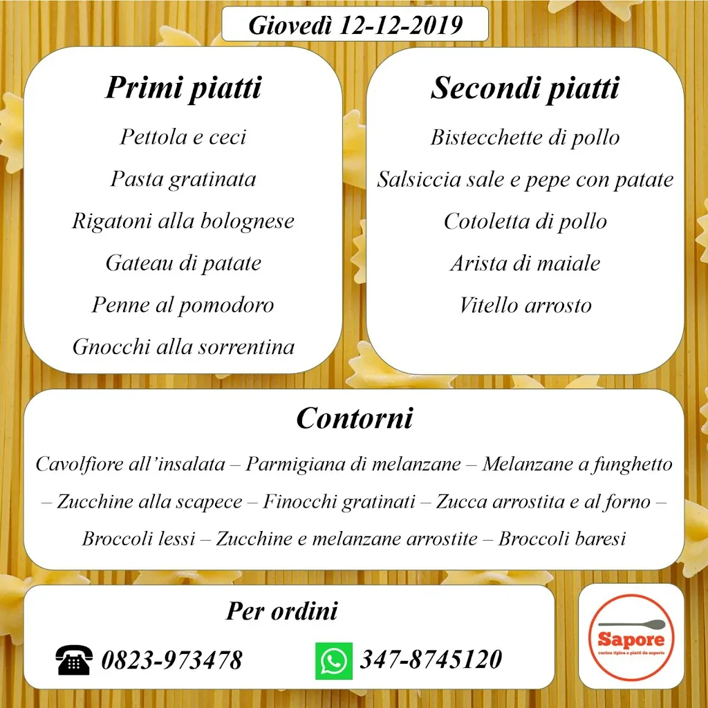 Menu_Sapore - Cucina tipica e piatti da asporto_Mondragone_image_2