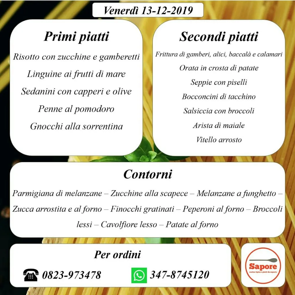 Menu_Sapore - Cucina tipica e piatti da asporto_Mondragone_image_3