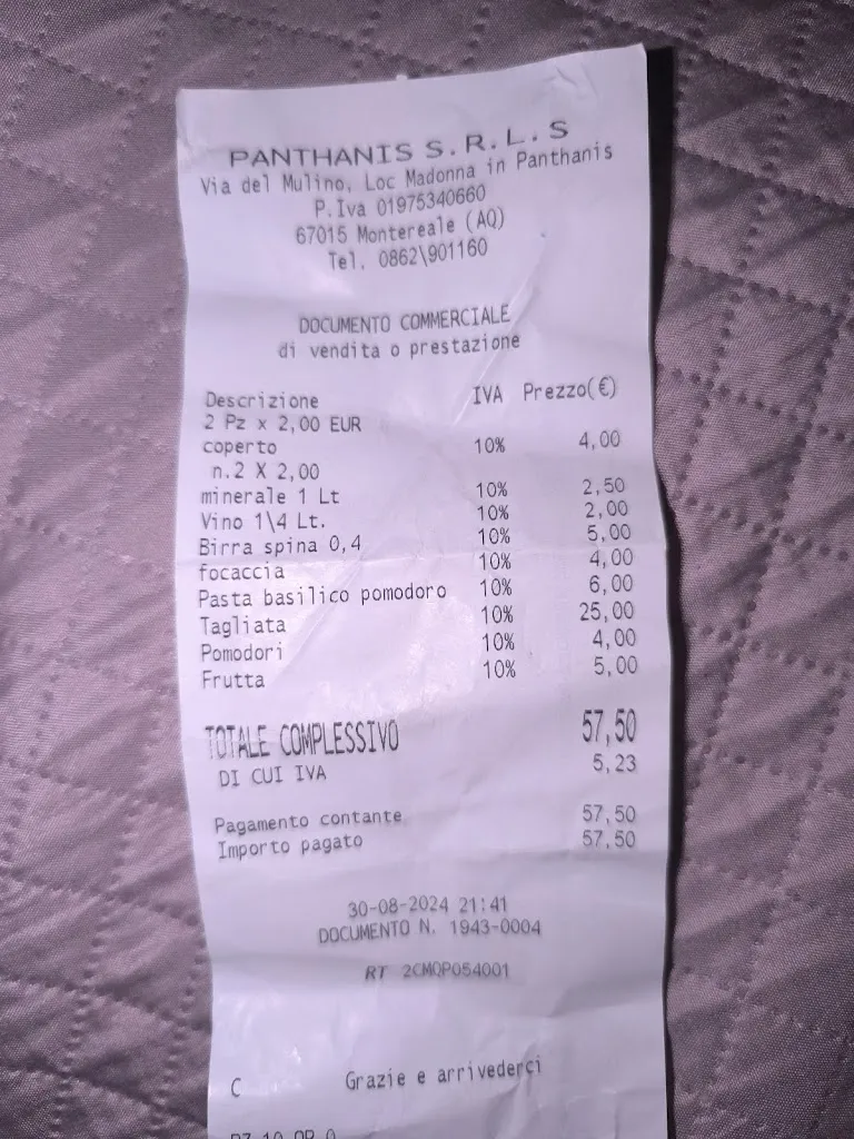 Marco Ciceroni_Ristorante Panthanis_Montereale_review