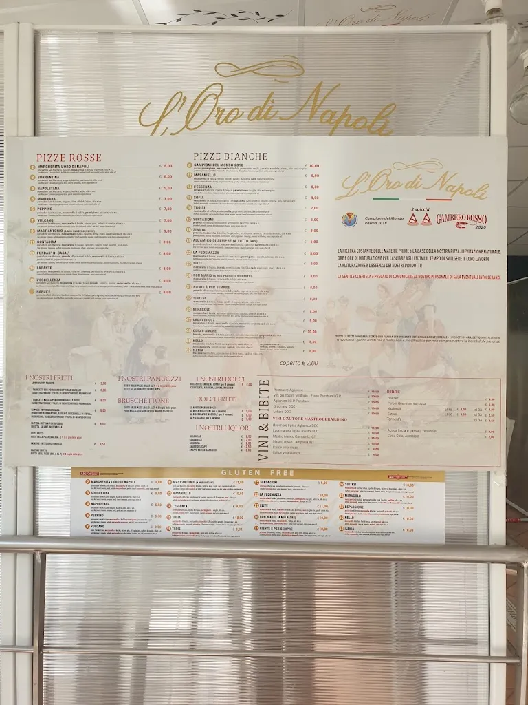 Menu_L' Oro Di Napoli_Montecorvino Pugliano_immagine_1