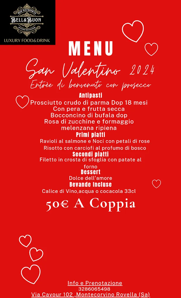 Menu_Bell & Buon _Montecorvino Pugliano_image_1
