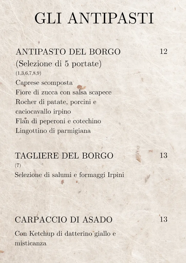 Menu_Vineria Del Borgo_Montefalcione_image_1
