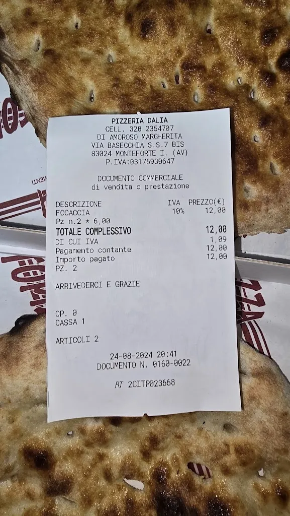 David Gagliano_Pizzeria Dalia Valori di Famiglia_Monteforte Irpino_review