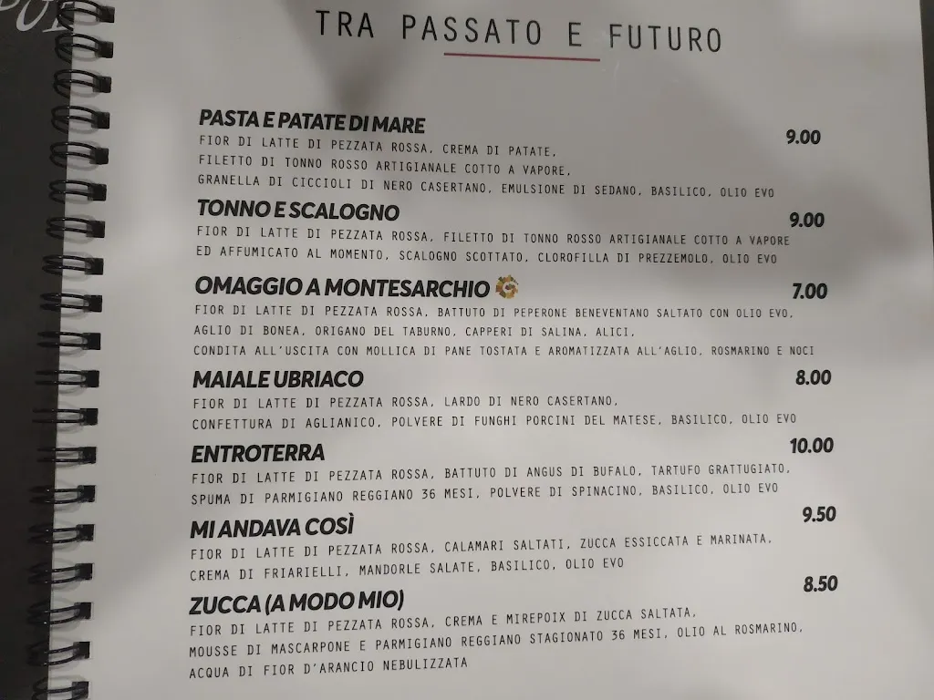 Menu_Il Segreto di Pulcinella di Giuseppe Bove - Pizzeria_Montesarchio_image_1