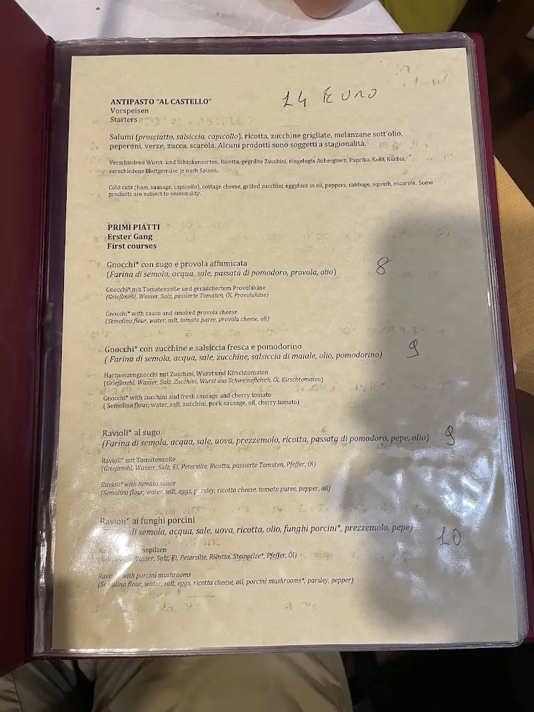 Menu_Ristorante Bar Al Castello Di Florenzano Modestino_Morigerati_image_1