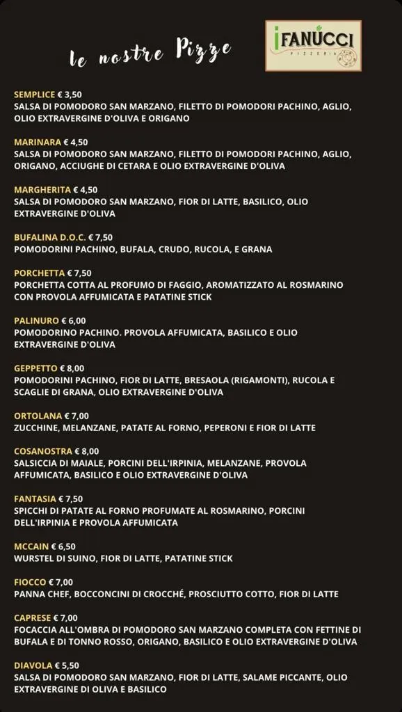 Menu_iFanucci Pizzeria_Mugnano del Cardinale_image_1