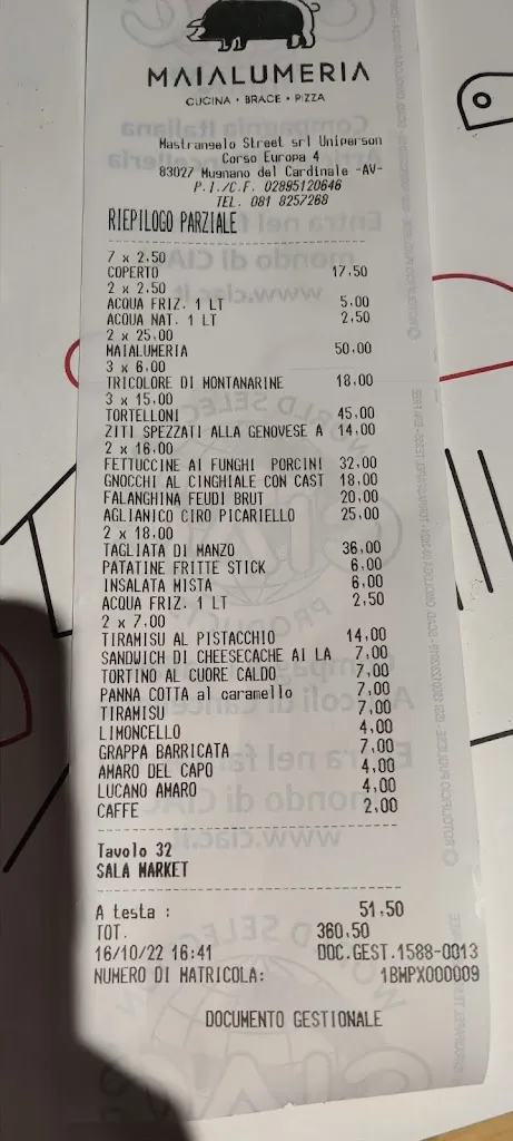 Menu_Maialumeria_Mugnano del Cardinale_image_1