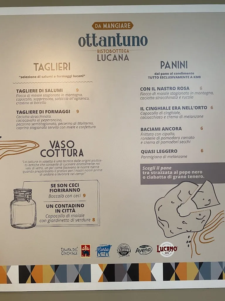 Menu_Ottantuno Ristobottega Lucana_Monticchio_image_2