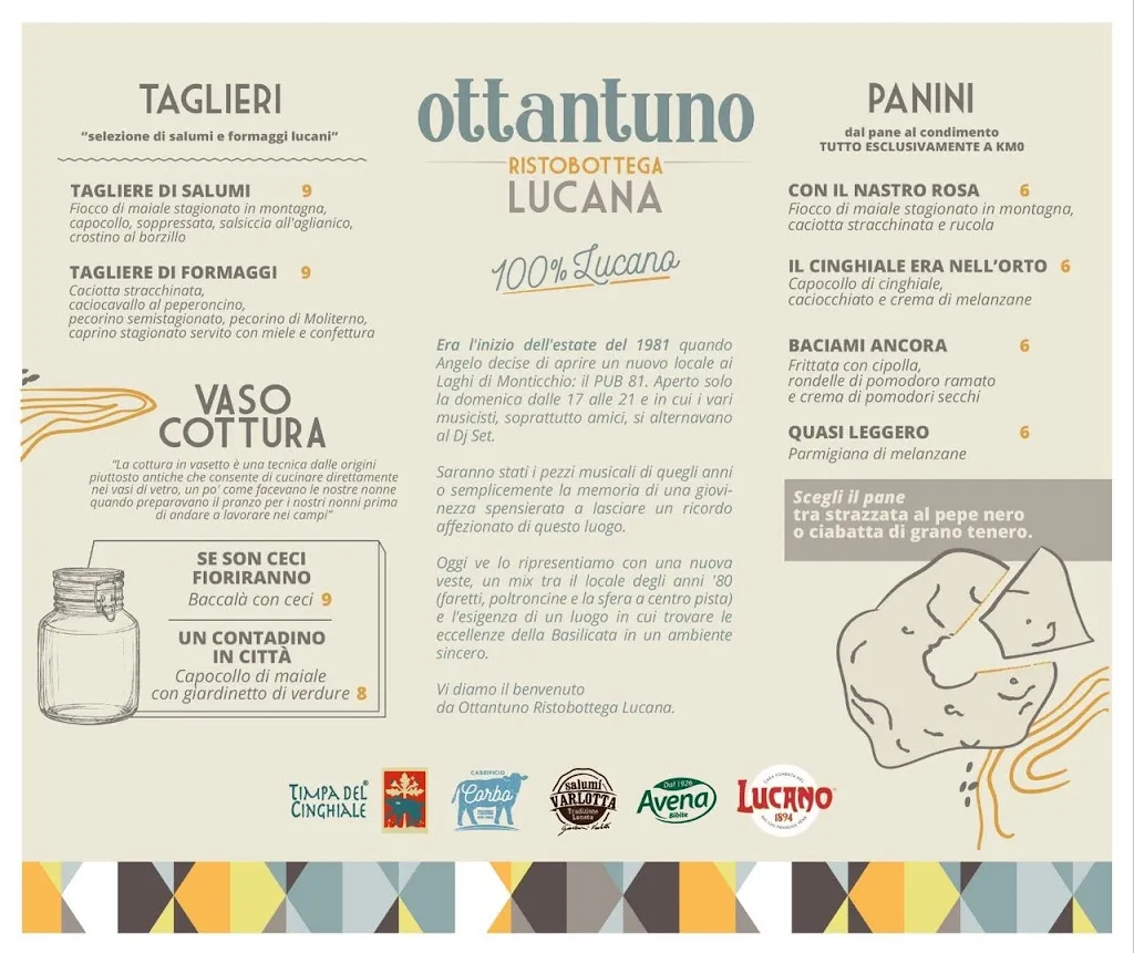 Menu_Ottantuno Ristobottega Lucana_Monticchio_image_3