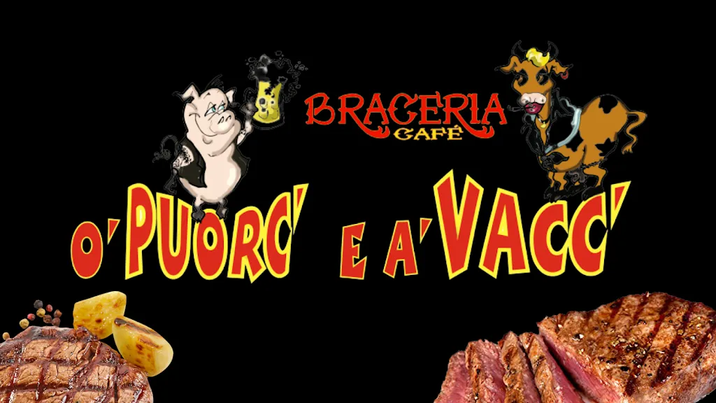 BraceriaCafè o' puorc e a' vacc' restaurant in Monterusciello