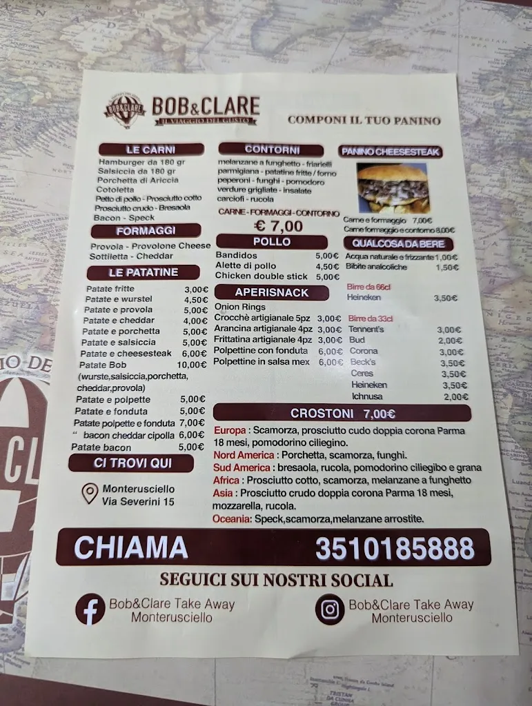 Menu_Bob&Clare - Monterusciello_Monterusciello_image_1