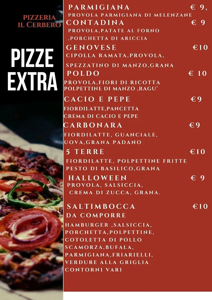 Menu_Ristorante Pizzeria il Cerbero Pozzuoli_Monterusciello_immagine_3
