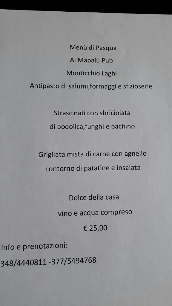 Menu_Mapalu' Pub di Enzo Mecca_Monticchio_image_2