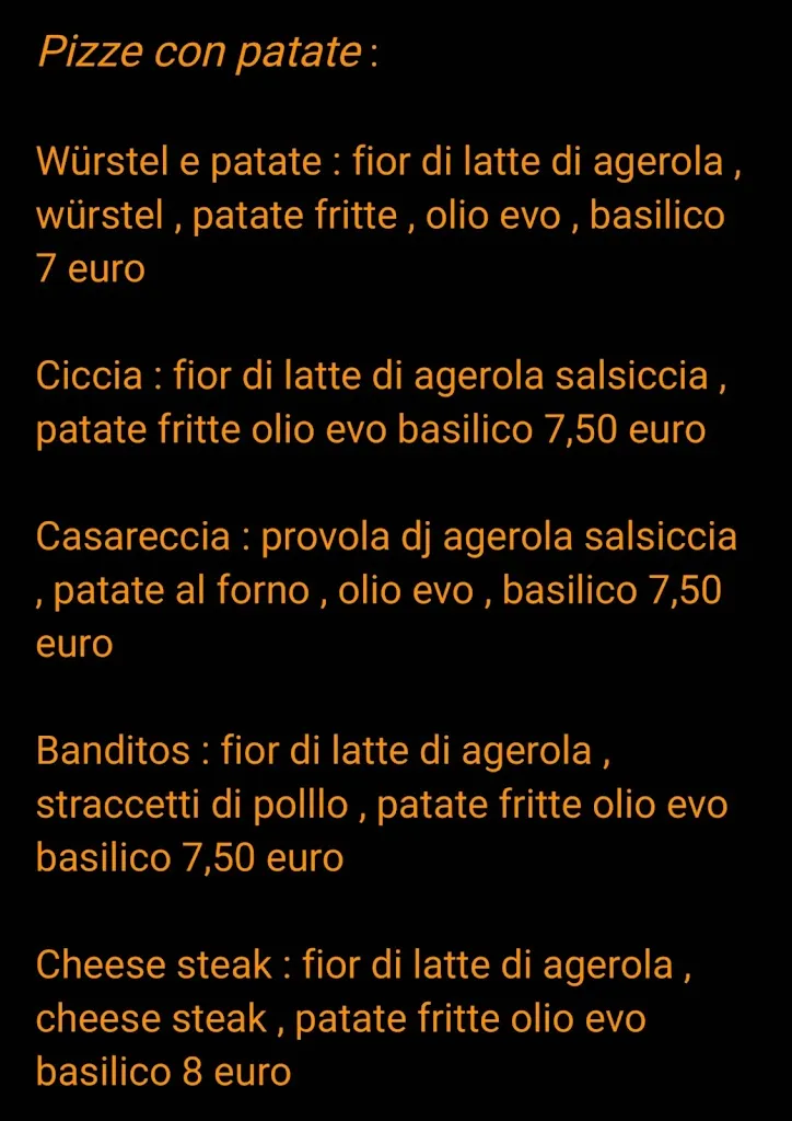 Menu_Trattoria Napoletana e Pizzeria Nun Se Ne Va'_Monterusciello_image_1