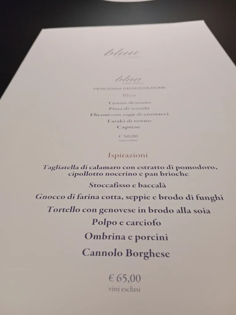 Menu_Bluu il mare dentro_Nocera Inferiore_immagine_1