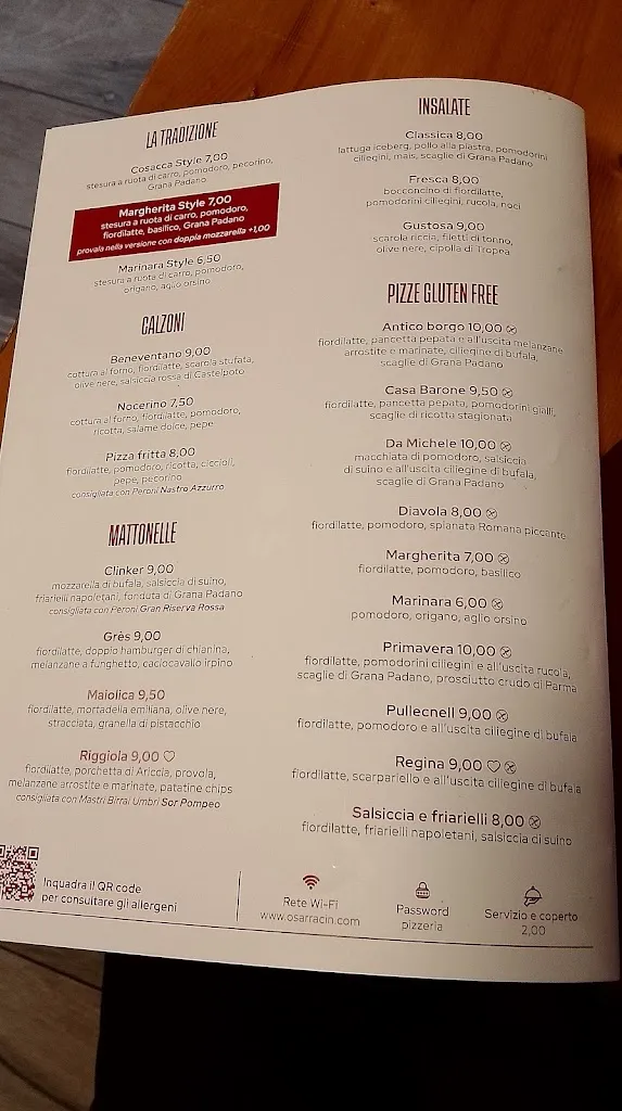Menu_Pizzeria 'O Sarracin _Nocera Inferiore_image_2