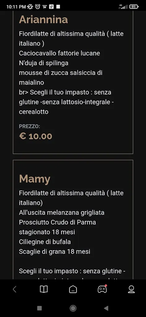 Menu_Madison - Pizza & Ristò _Nocera Superiore_immagine_4