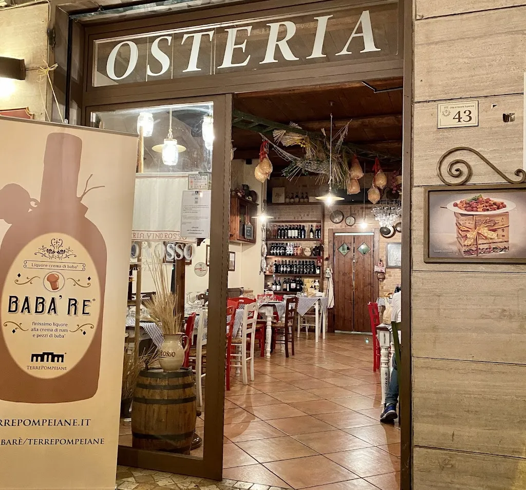 Osteria Vino Rosso restaurant in Nocera Superiore
