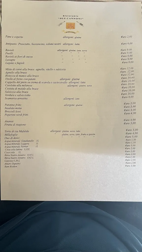 Menu_Ristorante Due Cannoni_Oliveto Citra_image_1