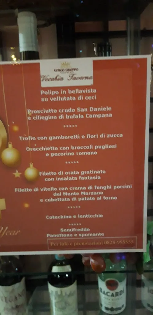 Menu_Hotel Ristorante - La Vecchia Taverna_Oliveto Citra_image_1