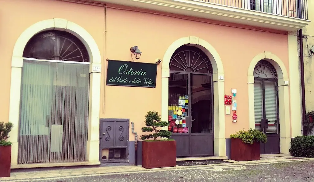 Osteria del gallo e della volpe restaurant in Ospedaletto d'Alpinolo