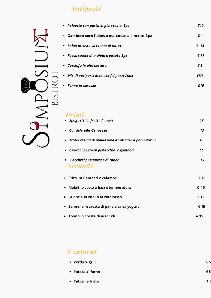 Menu_Symposium bistrot_Ottaviano_image_1