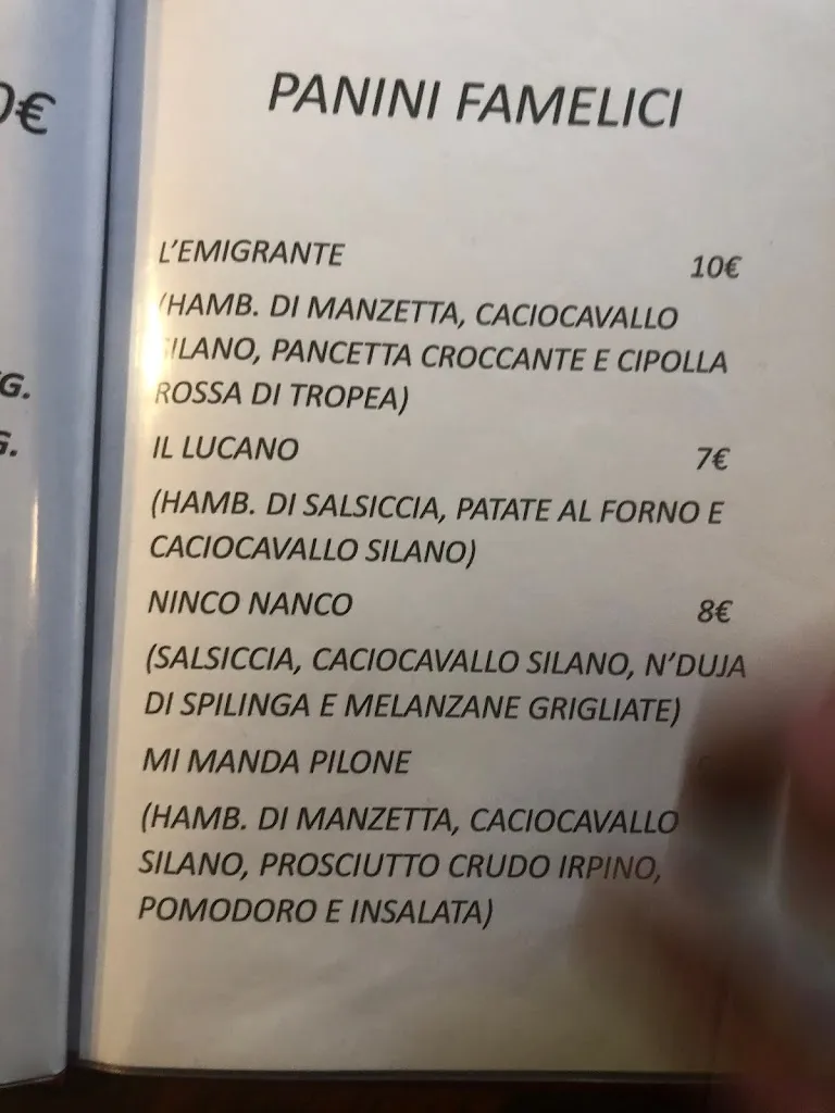 Menu_Famelico Vineria Verace_Ottaviano_image_2
